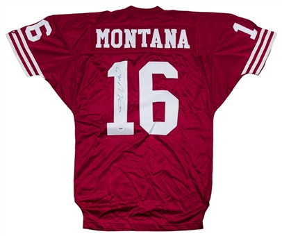 1990 Joe Montana Game Used & Signed San Francisco 49ers Home Jersey (Sports Investors, PSA/DNA, Letter of Provenance)